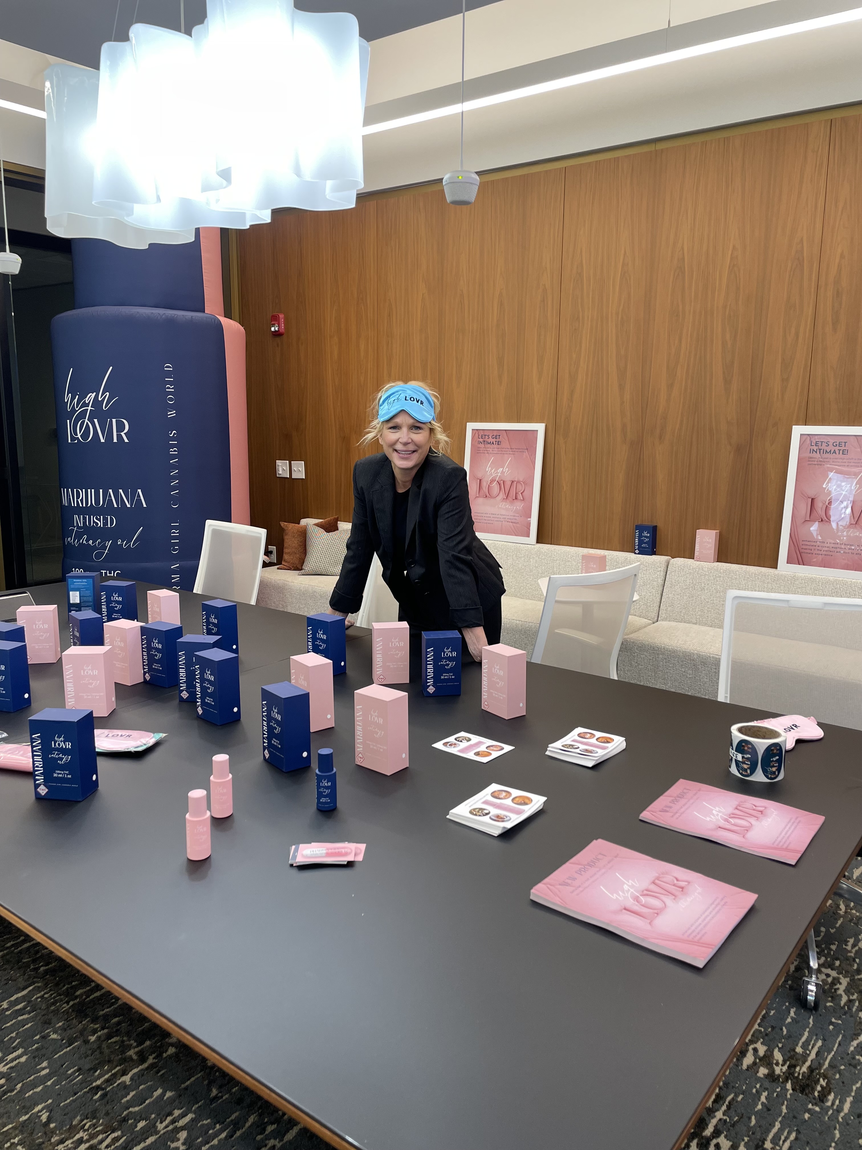 Jill at launch event